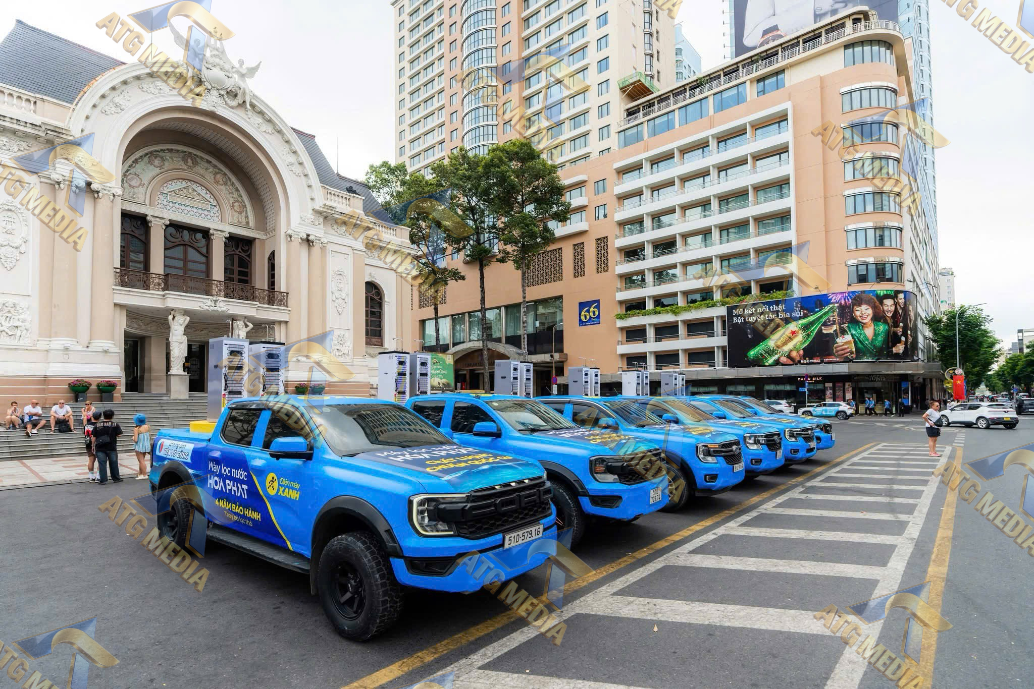 Roadshow xe bán tải do ATG MEDIA thực hiện.