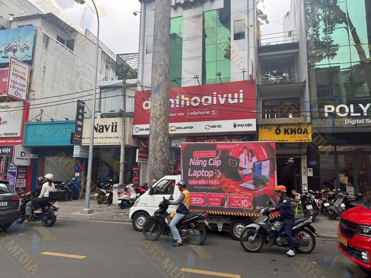 Truck Led Quang Cao