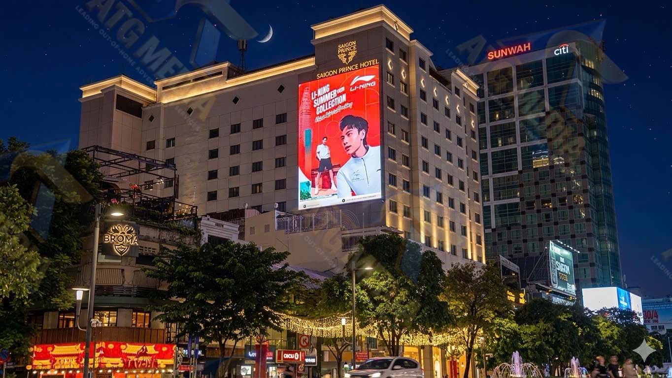 Quảng Cáo LED Ngoài Trời: Vị Trí, Kích Thước Và Hiệu Quả 1 quảng cáo led