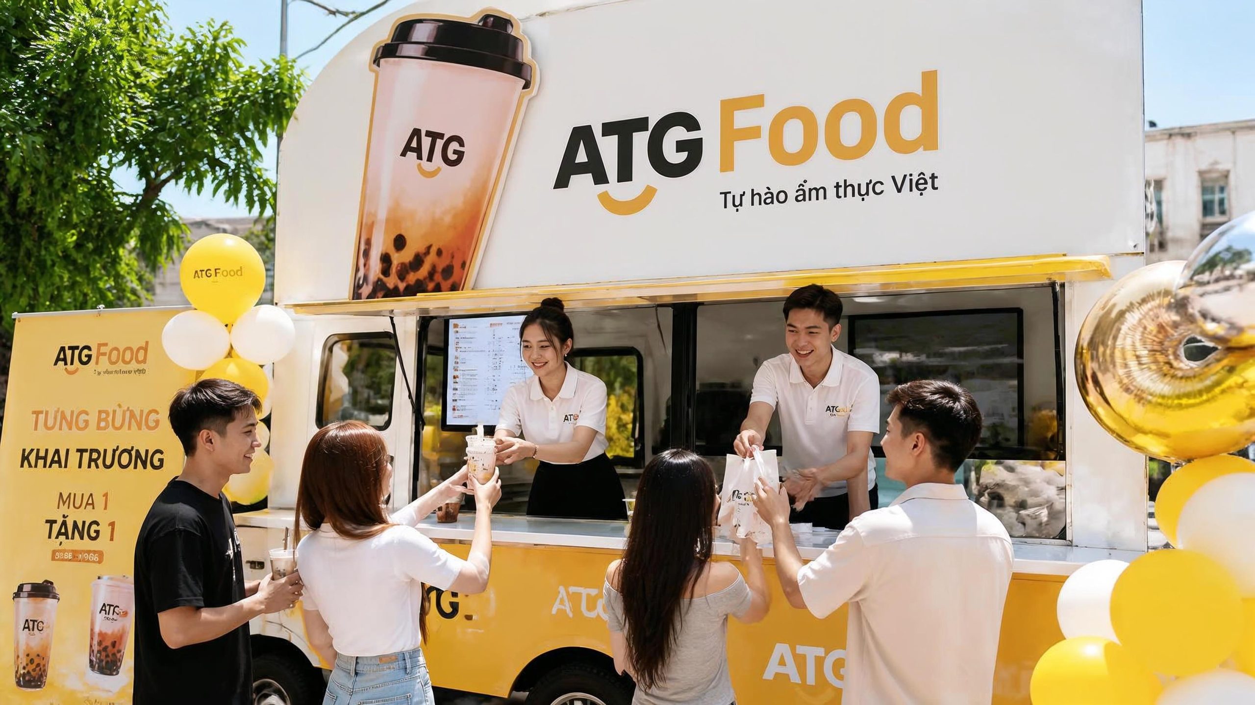 Roadshow khai trương booth bán hàng